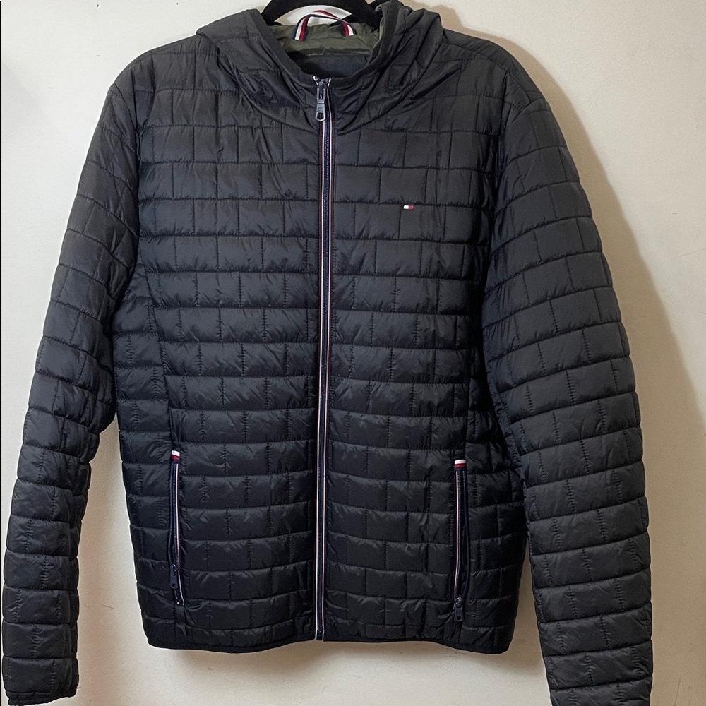 Tommy Hilfiger Men's Black Puffer Jacket
